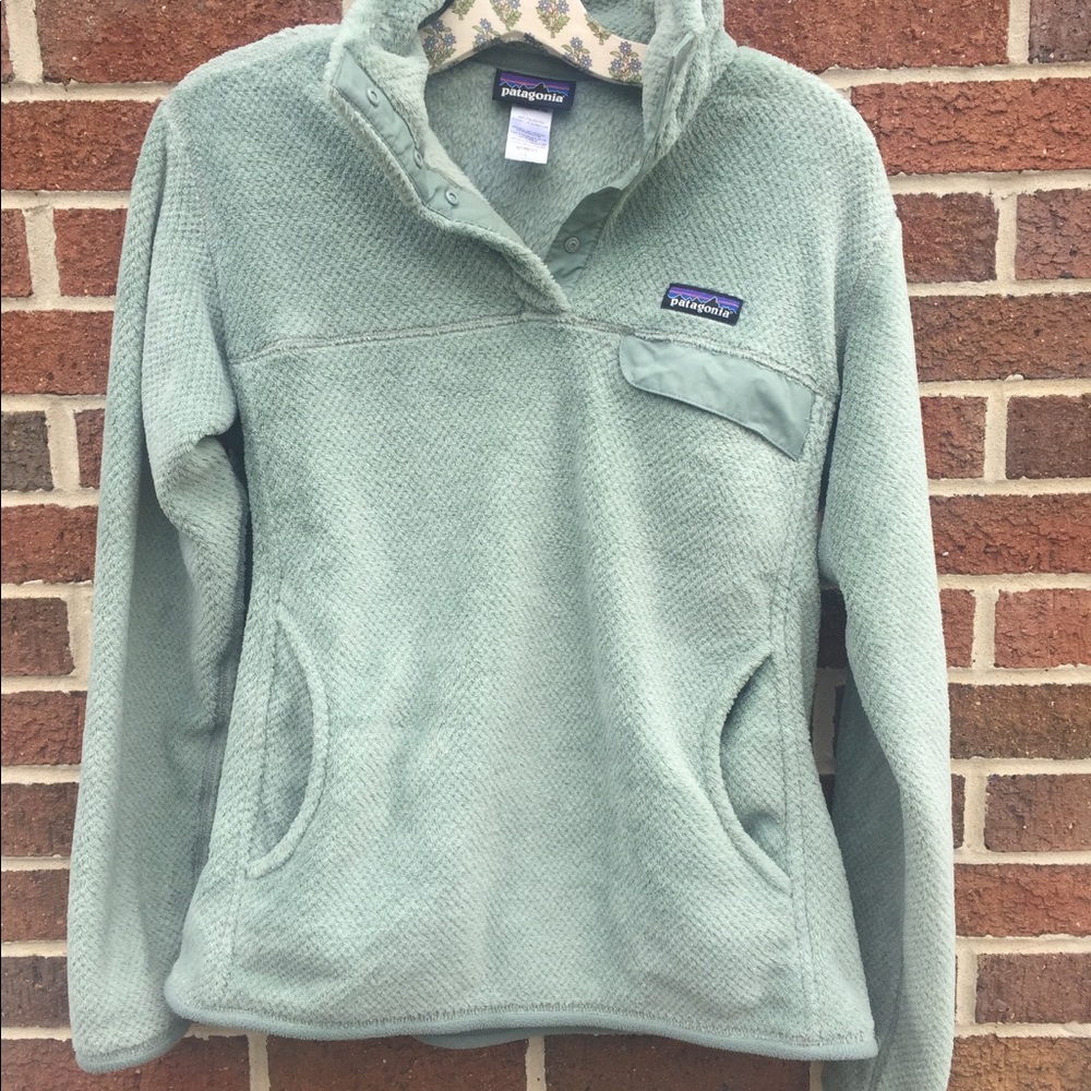 Arctic mint Patagonia pullover